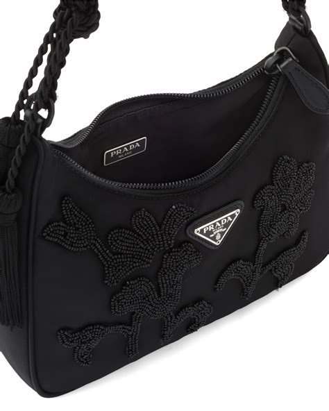 prada nylon bag with embroidery|best Prada nylon bags.